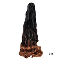 Loose Wave Braiding Hair Extensions 24" Synthetic Spiral Curls Braids Hair Pre Stretched Bouncy Braid French Curls Braiding Hair
