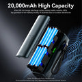 Vention 20000mAh 165w Power Bank PD Fast Charge Portable Powerbank for Laptop MacBook iPhone Xiaomi USB External Battery Charger
