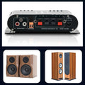 ST-838 Home Theater Amplifiers HiFi 2.1 Channel Power Amplifier Stereo Bass Sound Car Home Amp Media Player Subwoofer Amplifier