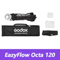 Godox EazyFlow Octa Foldable Softbox 60/90/120/150cm FoldableBowens Mount Quick Setup with Grid for Portrait Studio Photography