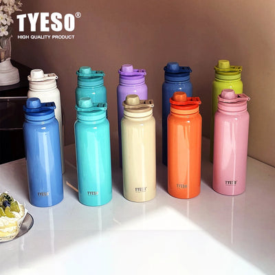 TYESO Thermos Bottle Car Insulated Flask Water Tumbler | SAMAG