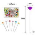 50pcs Tpins Long 32mm Silver T Shape Needles Pin For Wigs Hair Weaving Tools Salon Styling Tools Mannequin Head Wig Stand