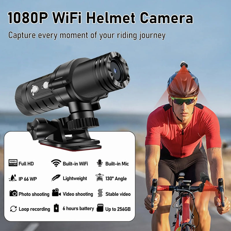 Sport Dv Hd 1080P Wifi Action Camera Mini H.264 Full For Battery Hd Mini Outdoor Dvr Camara Waterproof Sports Video Cameras