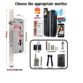 6068,5572,6072,6085 Mortise Lock Tuya Wifi App Camera Smart Digital Lock With Fingerprint Face Key Card Rfid