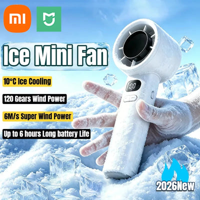 MIJIA Handheld Mini Fan 120 Speed Portable Bladeless | SAMAG