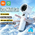 MIJIA Handheld Mini Fan 120 Speed Portable Bladeless Desktop Fan Rechargeable Instant Cooling With Ice Mode For Men Women 2026