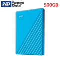 2026 Western Digital WD 500GB 1TB 2TB My Passport Portable External Hard Drive USB 3.0 High Speed HDD for Laptop PC Computers