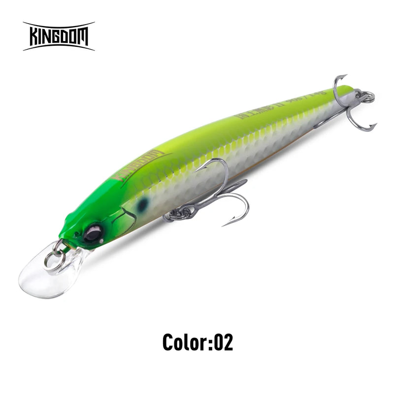 Kingdom Kingart-II Sinking Minnow Fishing Lure 7.5g 14g | SAMAG