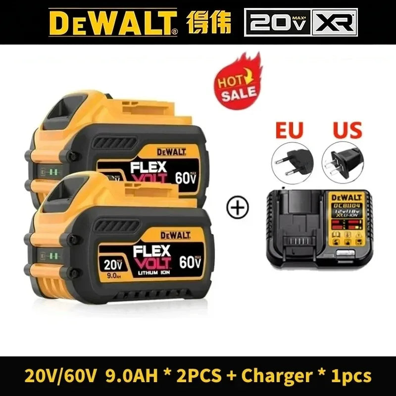 100%Original Battery Dewalt 18V 20V Power Tool Replace DCB200 Series Accessories Rechargeable Lithium - View 9 | SAMAG