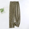 Men's Stylish Summer Pajama Pants, Thin Home Pants, Loose Breathable Air-Conditioned Pants with Elastic Waist