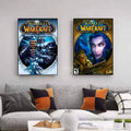 Poster High Quality Print Waterproof Wall Art Sticker For Bar Living Room Decor Gift World Of Warcraft Hot Video Game