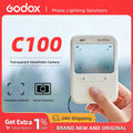 Godox C100 Transparent Viewfinder Mini CCD Portale Camera for Vlogging And Pocket Cam Film Light Meter with TF-Card 4G/8G/32G