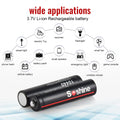 Soshine AAA 10440 350mAh Li-ion Batteries 3.7V 350mAh Rechargeable Lithium AAA Battery for Microphone Headlamp Flashlight Radio
