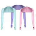 Oversized Integrated Shoulder Ice Sleeves Sun Protection Fake Arm Cover Shawl Unisex Summer Outdoor Cooling Breathable Stretchy