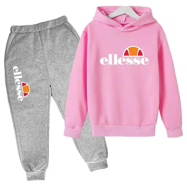 Boys Girls Coat + Pants Casual Sports Set 3 - 12Yrs - View 10 | SAMAG