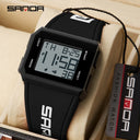 SANDA 9003 New Fashion Student Electronic Watch Sports Multi functional Waterproof LED Men's Electronic Watch 2026
