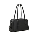 2026 New Casual Women’s High Quality Genuine Leather Top Handle Boston Bags Solid Color Minimalist Design Lady Shoulder Bag