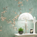 3D Fine Retro American Country Garden Wallpaper Non Self-adhesive Bedroom Living Room Background Wall Stickers 9.5m