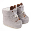 Winter New Cute Cartoon Baby Booties Boy Girl Boots Cotton Soft-Sole Non-Slip Warm Toddler First Walkers Infant Crib Shoes