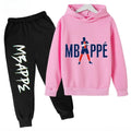 Spring Autumn Children's Hoodie Set Mbappe Print - View 24 | SAMAG