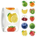 100-500pcs Fruit Stickers Cute Gift Box Thank you Stickers Packaging Decoration Adhesive Lables Stationery Sticker