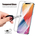 3PCS 9H Tempered Glass For iPhone 14 13 12 11 15 16 17 Pro Max 7 8 Plus Screen Protector For iPhone XS Max XR Protective Glass