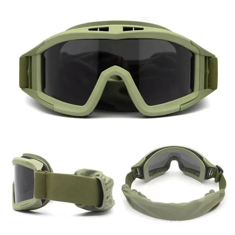 Tactical Goggles Mountaineering Shooting Sunglasses | SAMAG