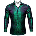 Men's Fashionable Casual Business Shirt with Iridescence | SAMAG