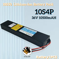 36V 10.5Ah 10S4P 500W power supply, specially modified for Xiaomi M365 electric scooter battery with BMS