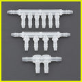 5PC Inkjet Printers Spare Parts Ink Tube Connector 4 6 8 Way Hose Ink Pipi Connector DTF Printer White Ink Circulation Connector