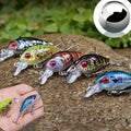 Lifelike Mini Fishing Lures Set Assorted Bionic Minnow | SAMAG