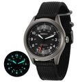 BERNY Titanium Automatic Men's Field Watches Date Sapphire Super Luminous Sports Easy Read Outdoor 10ATM Mechanical Watch
