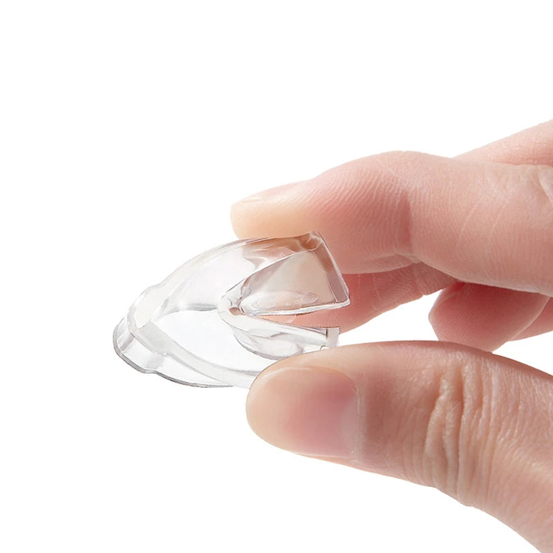 4X Silicone Transparent Anti-collision Fish Tank Corner Protector Adhesive Free Protective Cover Aquarium Accessories