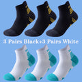 6 Pairs Marathon Running Socks Men Professional Sport | SAMAG