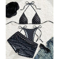 Dot Sexy Bikinis Set Female Swimsuit Women Three-Piece | SAMAG