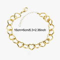 925 Sterling Silver  Vintage Love Heart Map Bracelet Fit DIY Pendant Gift Anniversary Party High Quality Jewelry