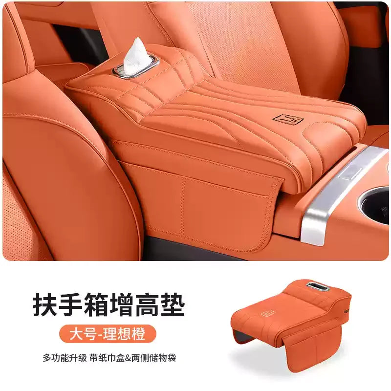 For GWM Tank 500 Hi4-T Hi4-Z 2025 2024 Armrest Box Height Pad Special Central Elbow Support Tissue Box Storage Box