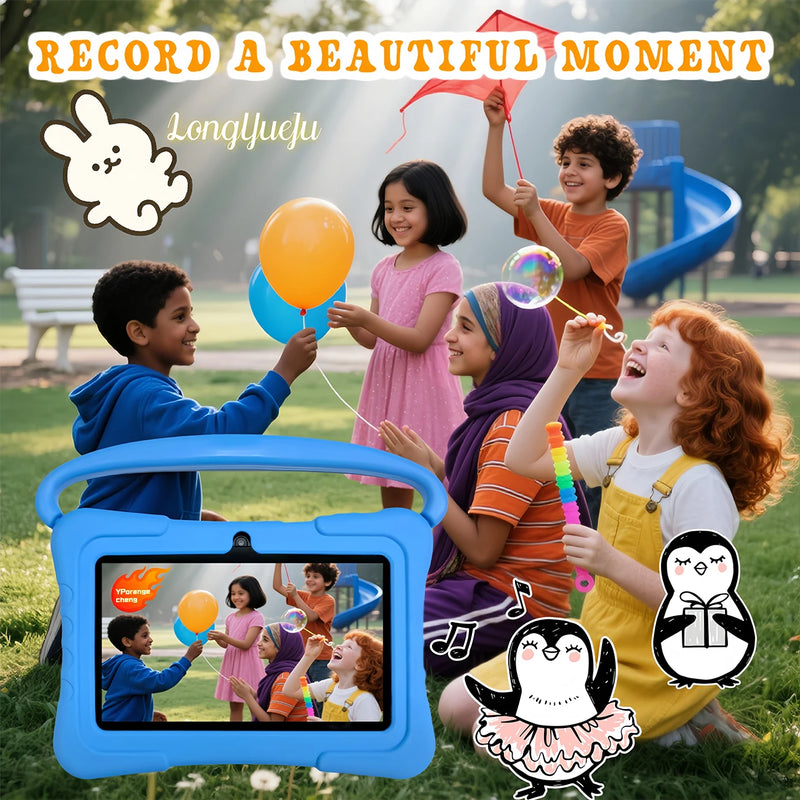 7-inch smart tablet, auxiliary teaching, suitable for daily use, perfect gift for holidays, accompanying children's growth