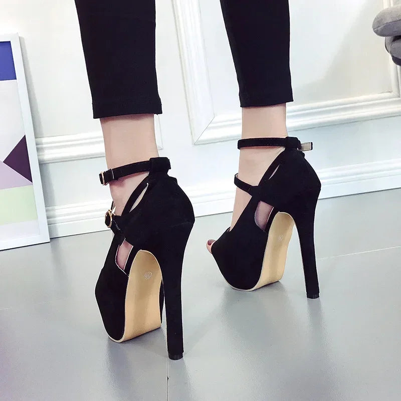 Men Pumps Crossdresser High Heels Spring High-heeled Stiletto Platform Fashion Nighclub Unisex Prom Shoes Pumps Heels Sandals