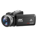 Full 4K Camcorder 18X 48MP Digital Camera Livestream Webcam UHD Vlog Video Recorder Wide Angel Macro Lens Photography Cameras