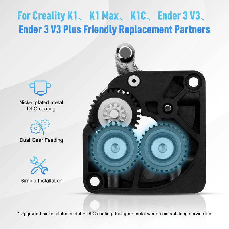K1C All Metal EXtruder GEAR Filament Drive for Creality - Visuel 3 | SAMAG