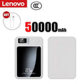 Lenovo 500000mAh CCC Wireless Power Bank Portable Magnetic Fast Charger For Magsafe Auxiliary Battery For Xiaomi iphone