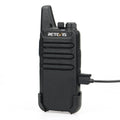 Retevis RT622 Mini Walkie Talkie 2pcs PMR446 Portable Two-way Radio PTT Walkie talkies Communication Radio for Restaurant Hotel