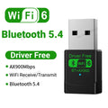 900Mbps USB WiFi Bluetooth 5.4 Adapter 2in1 Dongle Dual Band 2.4G 5GHz 6 Network Wireless Wlan Receiver - Visuel 10 | SAMAG