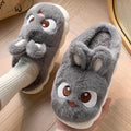 Women's cotton slippers winter indoor home warm and velvet household parent-child wool cotton shoes women wear outside winter