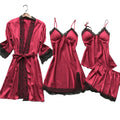 Women's Sleep Robe Gown Sets Sleepwear Pajamas Lounge | SAMAG