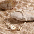 Bohemia Shell Conch Starfish Bracelet for Women Handmade Adjustable Rope Summer Beach Party Jewelry - Visuel 25 | SAMAG