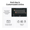 Keychron K8 HE Wireless Magnetic Switch Custom Keyboard RGB Backlight Double-Shot PBT Keycap