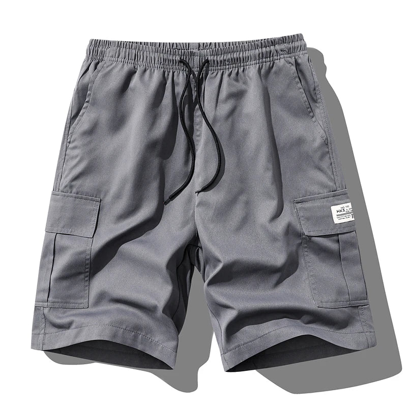 Men's Summer New Cargo Shorts Loose Plus Size Drawstring | SAMAG