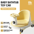 AIBEDILA Baby Bath Seat Multifunctional Toddler Bath Chair With Smart Temperature Sensing Safe Material For Bathtub Shower
